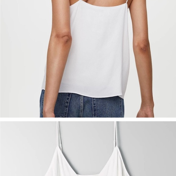 Small white Wilfred Free Margot V-neck camisole - Picture 3 of 7